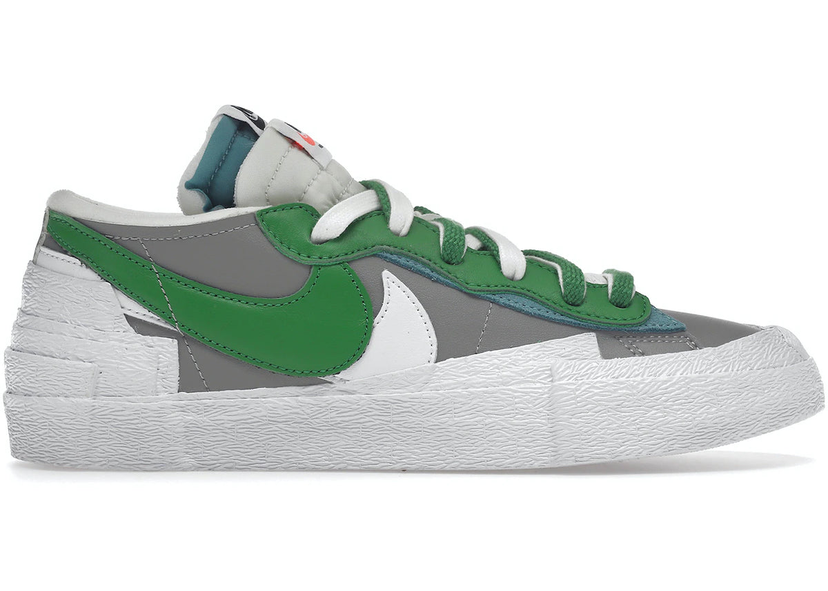 Blazer Low sacai Medium Grey Classic Green