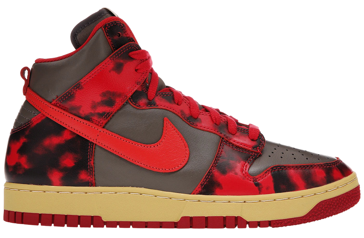 Dunk High 1985 Red Acid Wash