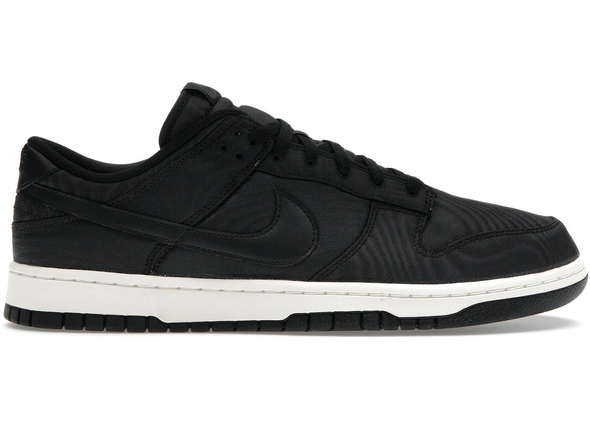 Dunk Low Black Canvas