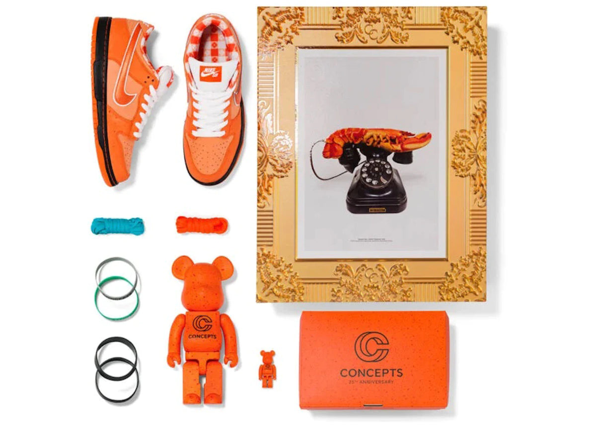 SB Dunk Low Concepts Orange Lobster (Special Box)
