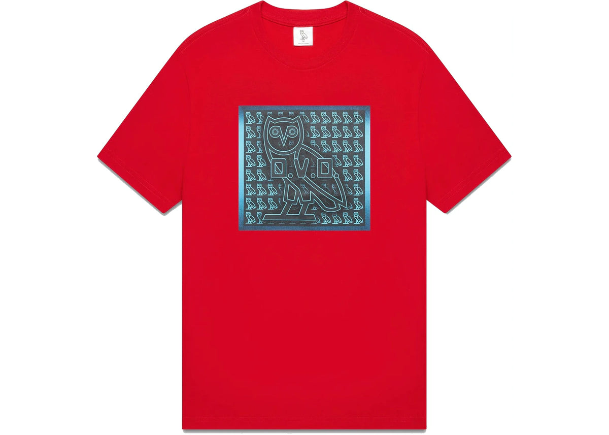 Code Owl T-shirt Red