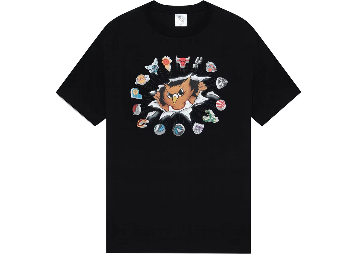 NBA Mascot T-Shirt Black