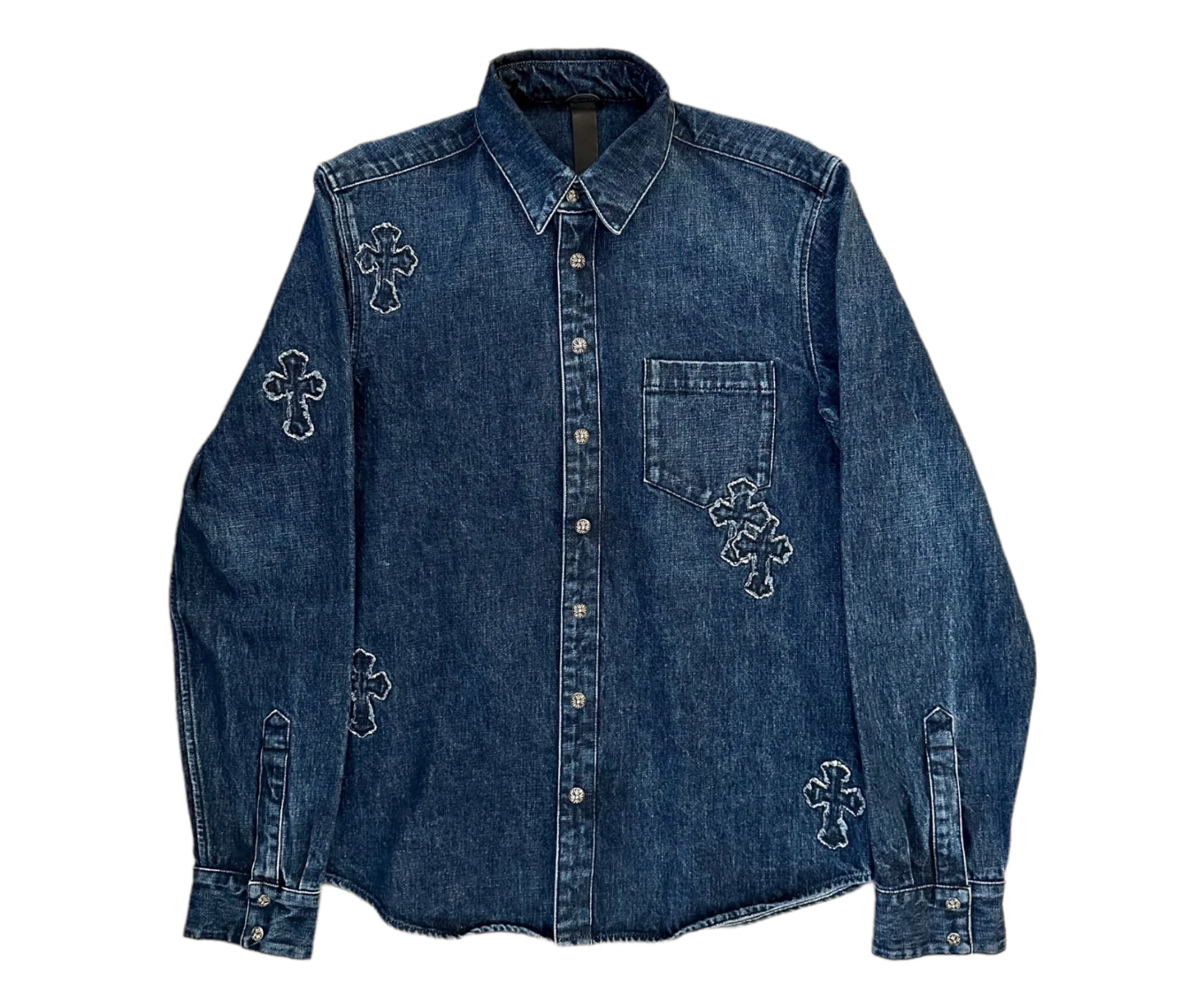 Patchwork Indigo Denim Jacket