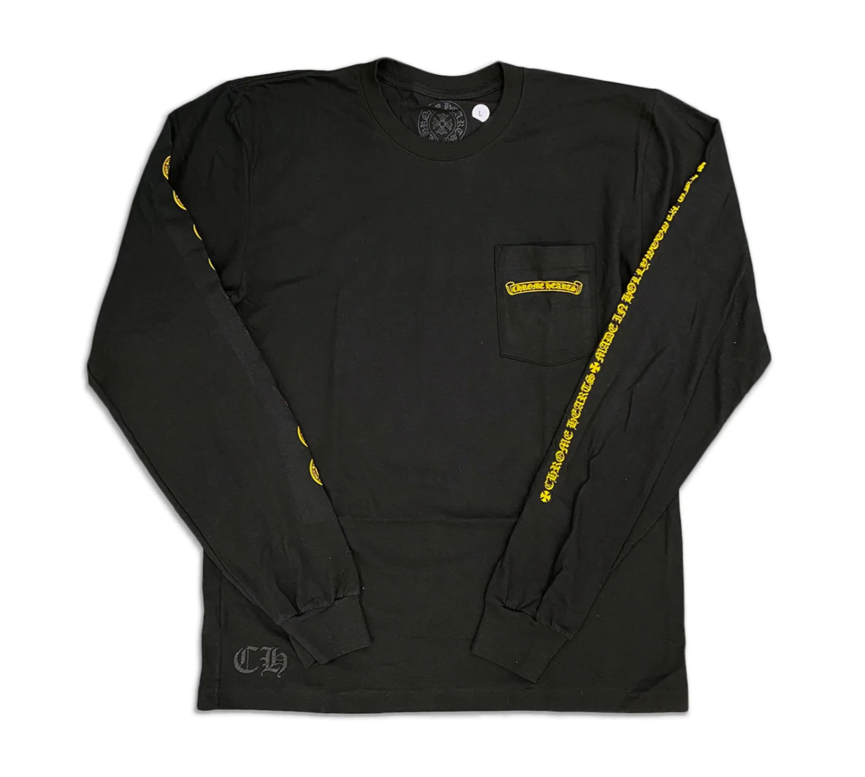 Hollywood Plus L/S T-Shirt Black/Yellow