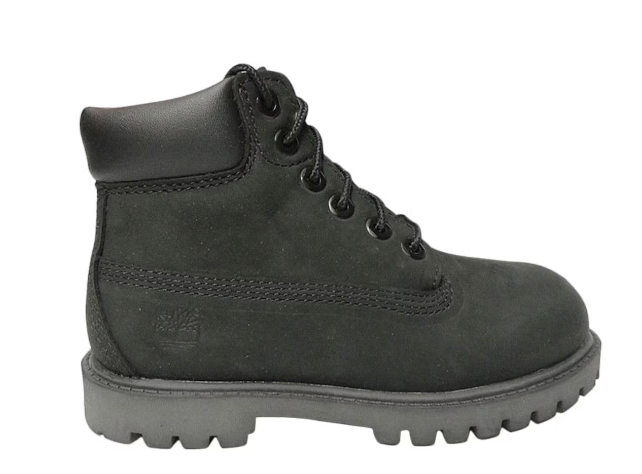6" Premium Boot Black Nubuck (TD)