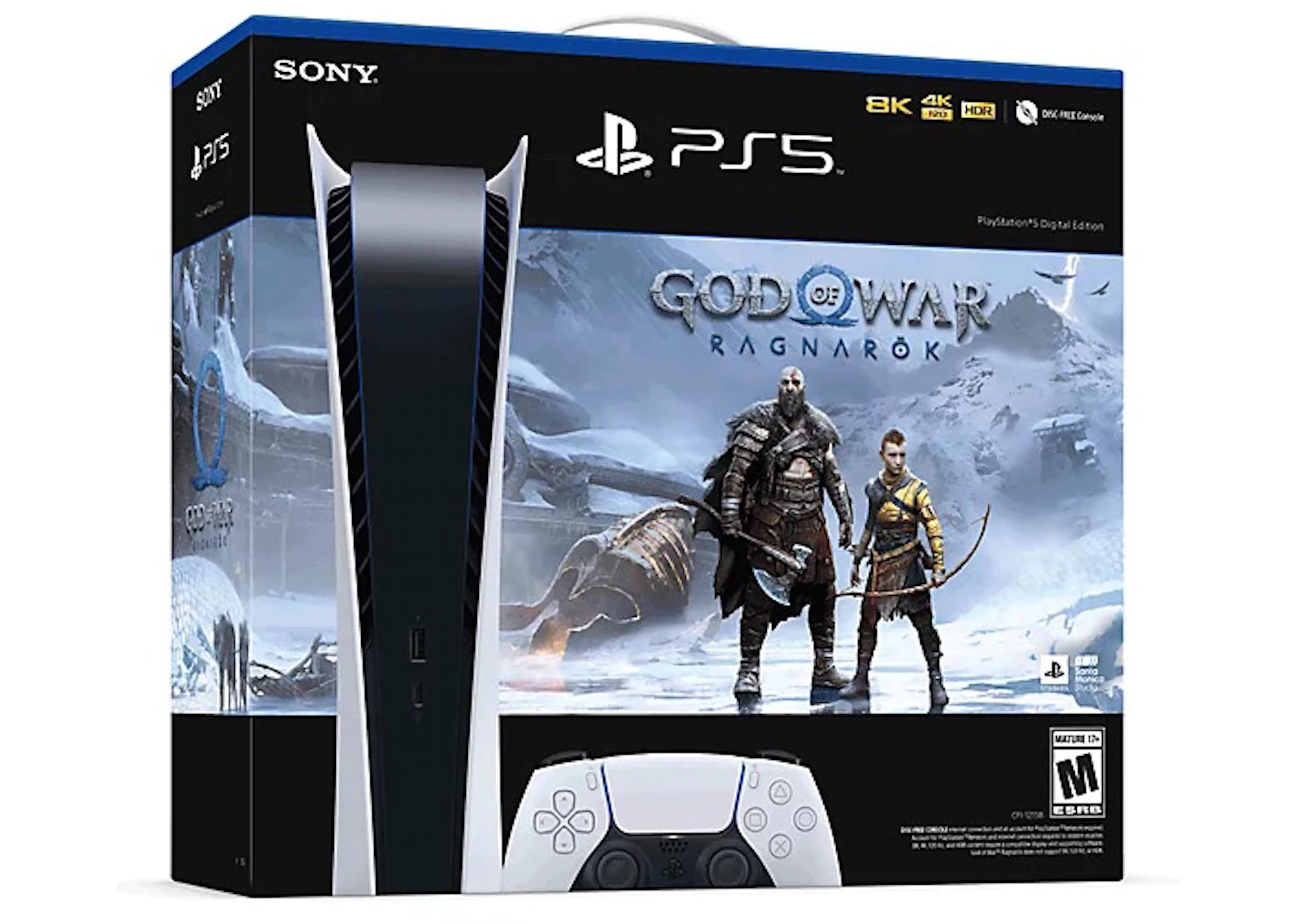 playstation 5 god of war edition console