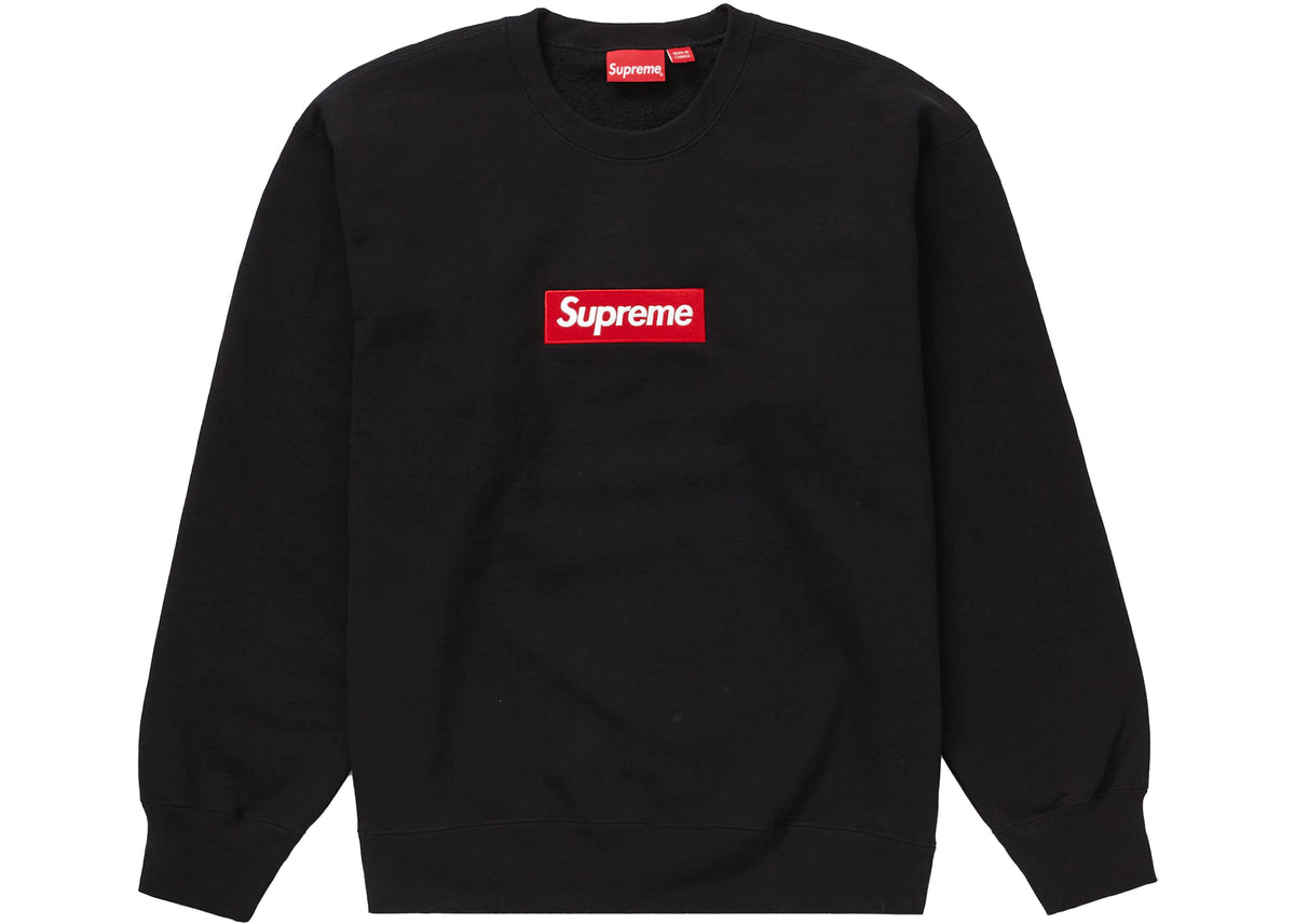 Box Logo Crewneck (FW22) Black