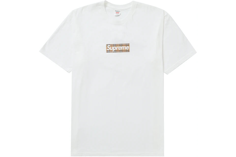 Burberry Box Logo Tee White