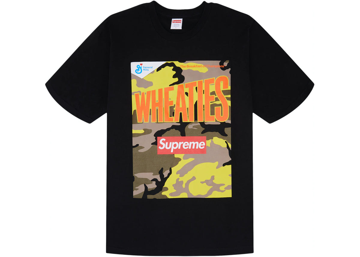Wheaties Tee Black