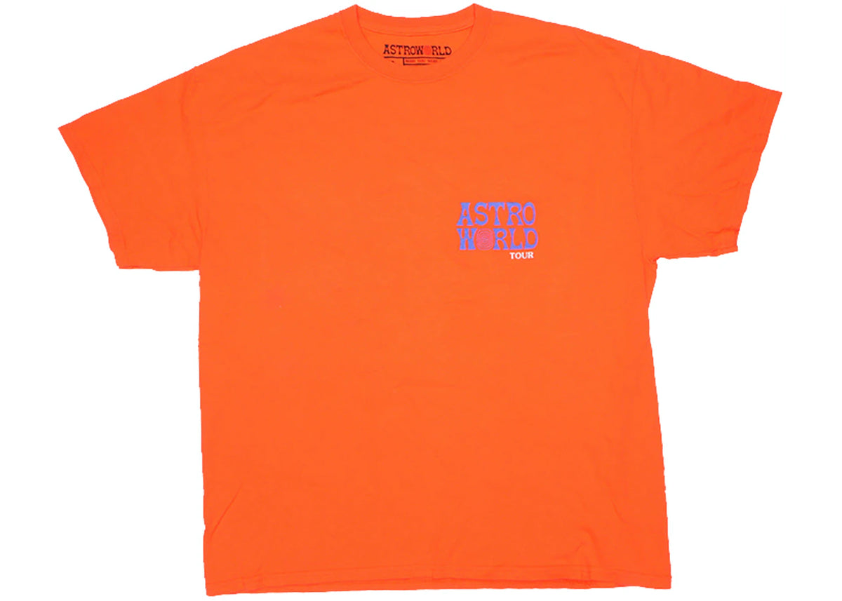 Astroworld MSG Exclusive T-shirt Orange