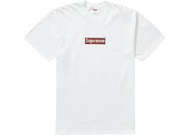 Swarovski Logo Tee White