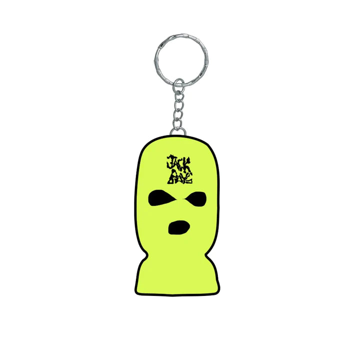 JACKBOYS Mask Keychain Green