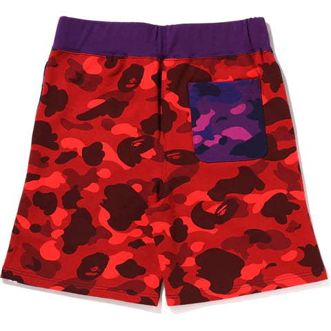 Crazy Camo Shark Sweat Shorts Navy