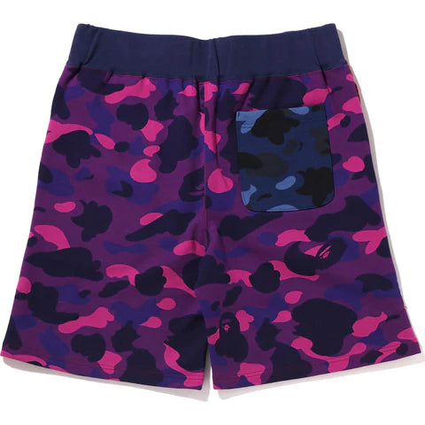 Crazy Camo Shark Sweat Shorts Red