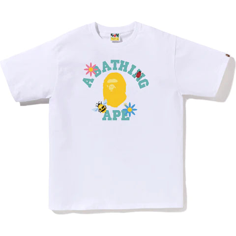 Blossom College Tee White