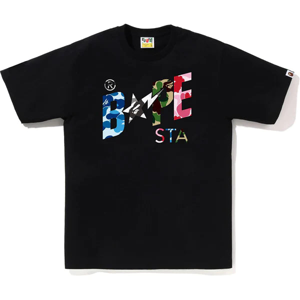 ABC Crazy Camo Bape Sta Tee Black