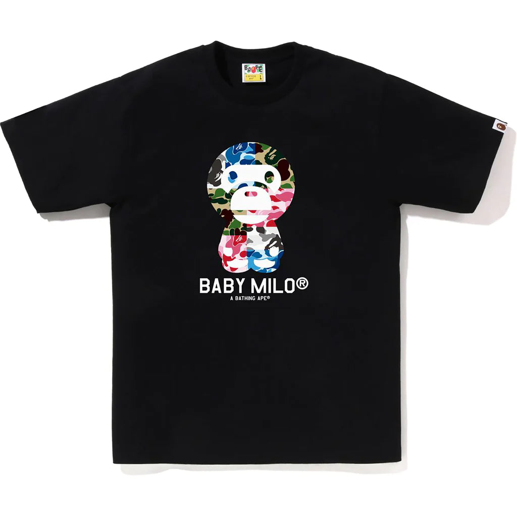 ABC Crazy Camo Baby Milo Tee Black