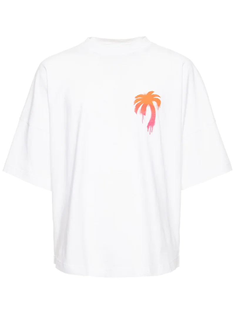 Oversize Sprayed T-Shirt White