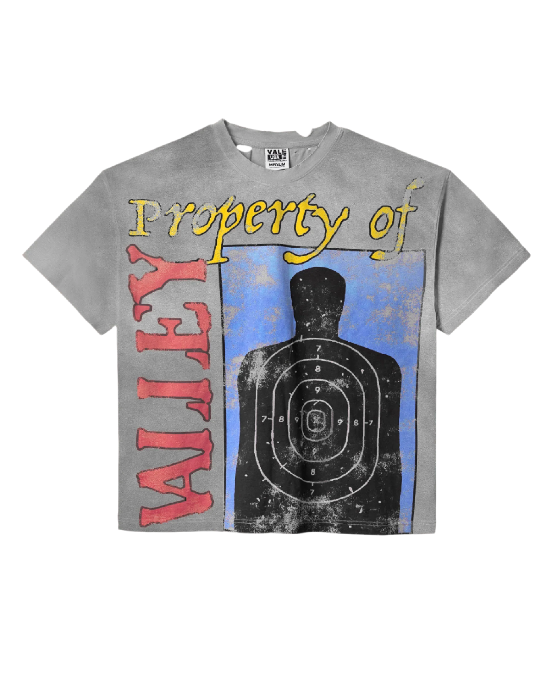 Charcoal Target Practice Tee