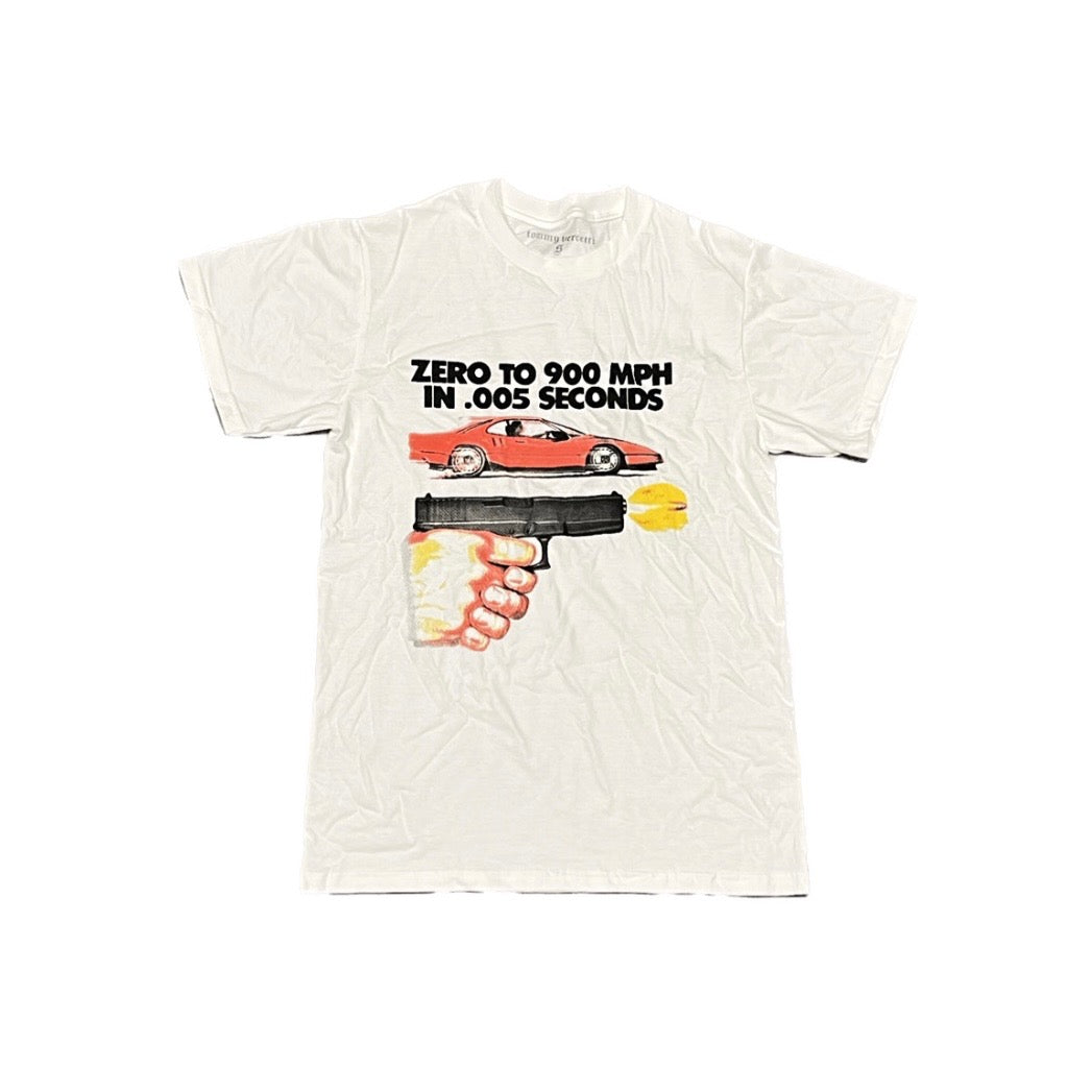 Tommy Vercetti Zero To 900 T-Shirt White