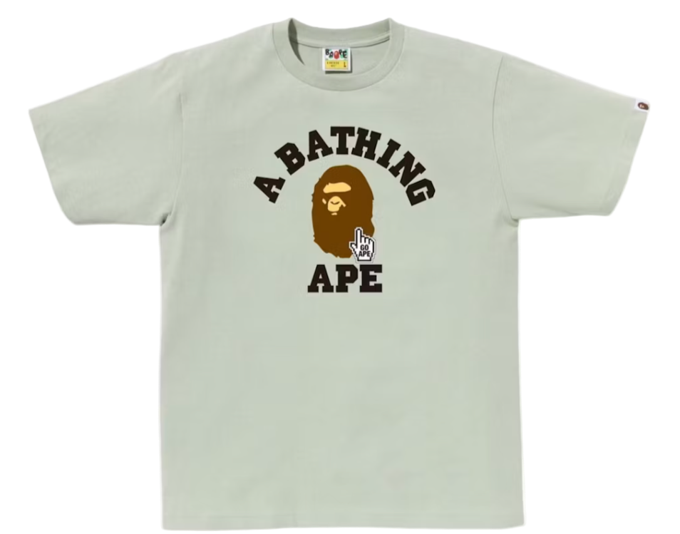 Go Ape Pointer College Tee Green