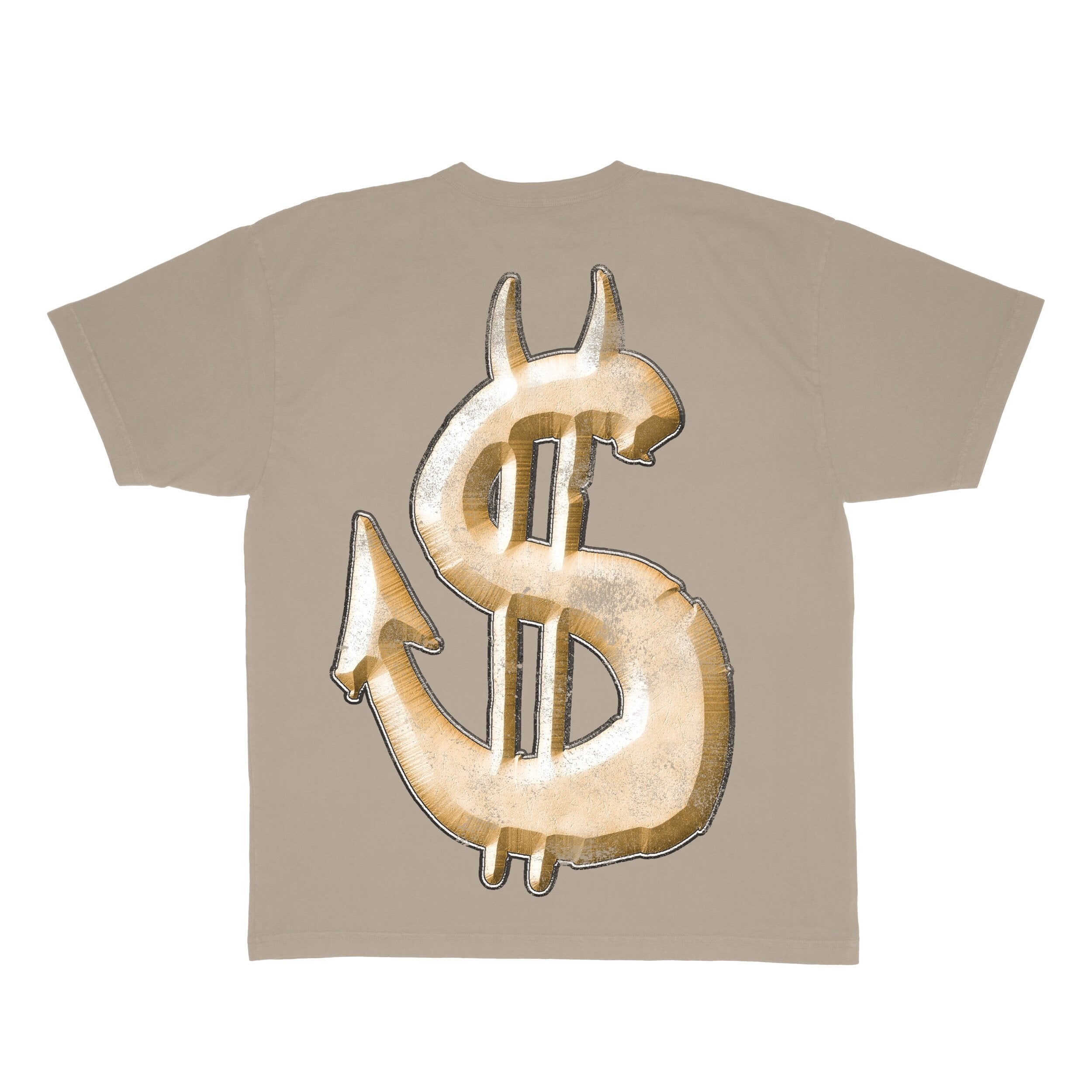 Hail Mary Tee Brown/Gold