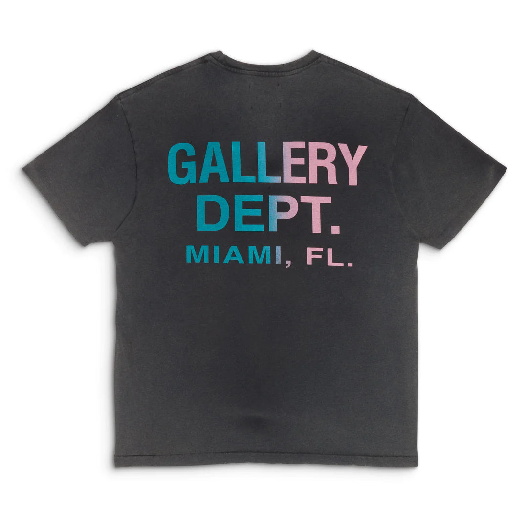 Miami Boardwalk Tee Black