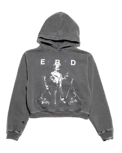 Katholisches Toothbrush Womens Hoodie Light Antique Black