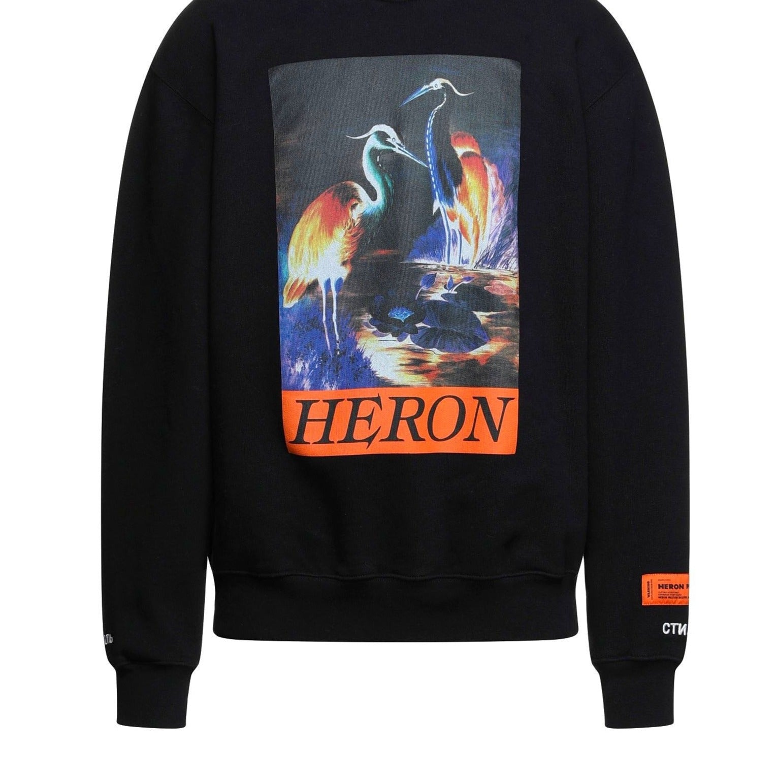 Herons Sketch Crewneck Black/Multi