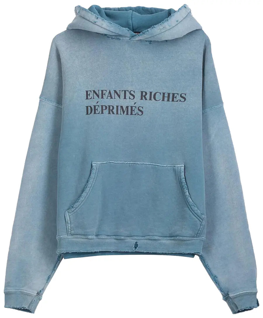Enfants Riches Deprimes Classic logo hoodie Blue