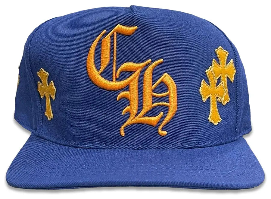 Chrome Hearts Baseball Hat 'Blue/Yellow'