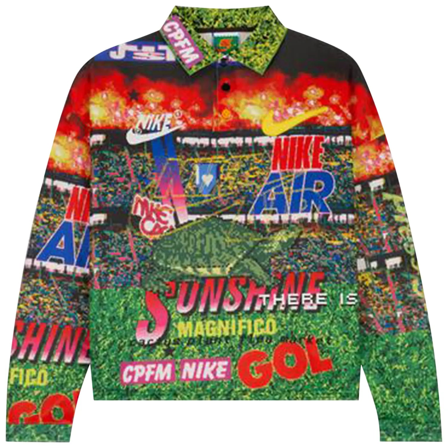 Nike x Cactus Plant Flea Market Long-Sleeve Polo 'Multicolor'