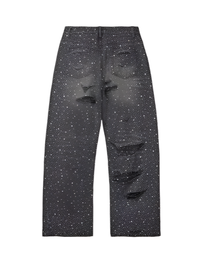 Black Classic Rain Denim