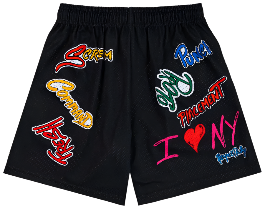 Eric Emanuel x Matty Boy Short 'Black/Blue'