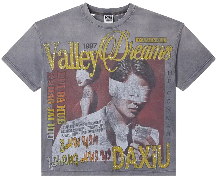 Forever Charcoal Casino Tee 'Grey'