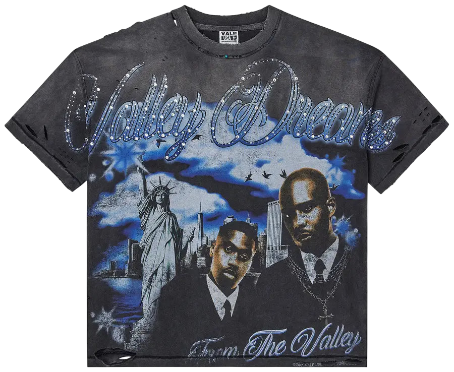 Godfather Black Bling Tee 'Black/Blue/Jeweled'