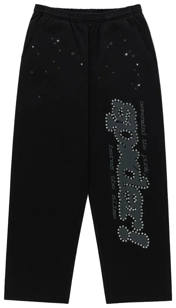 Rhinestone Punk V2 Sweatpant 'Black'