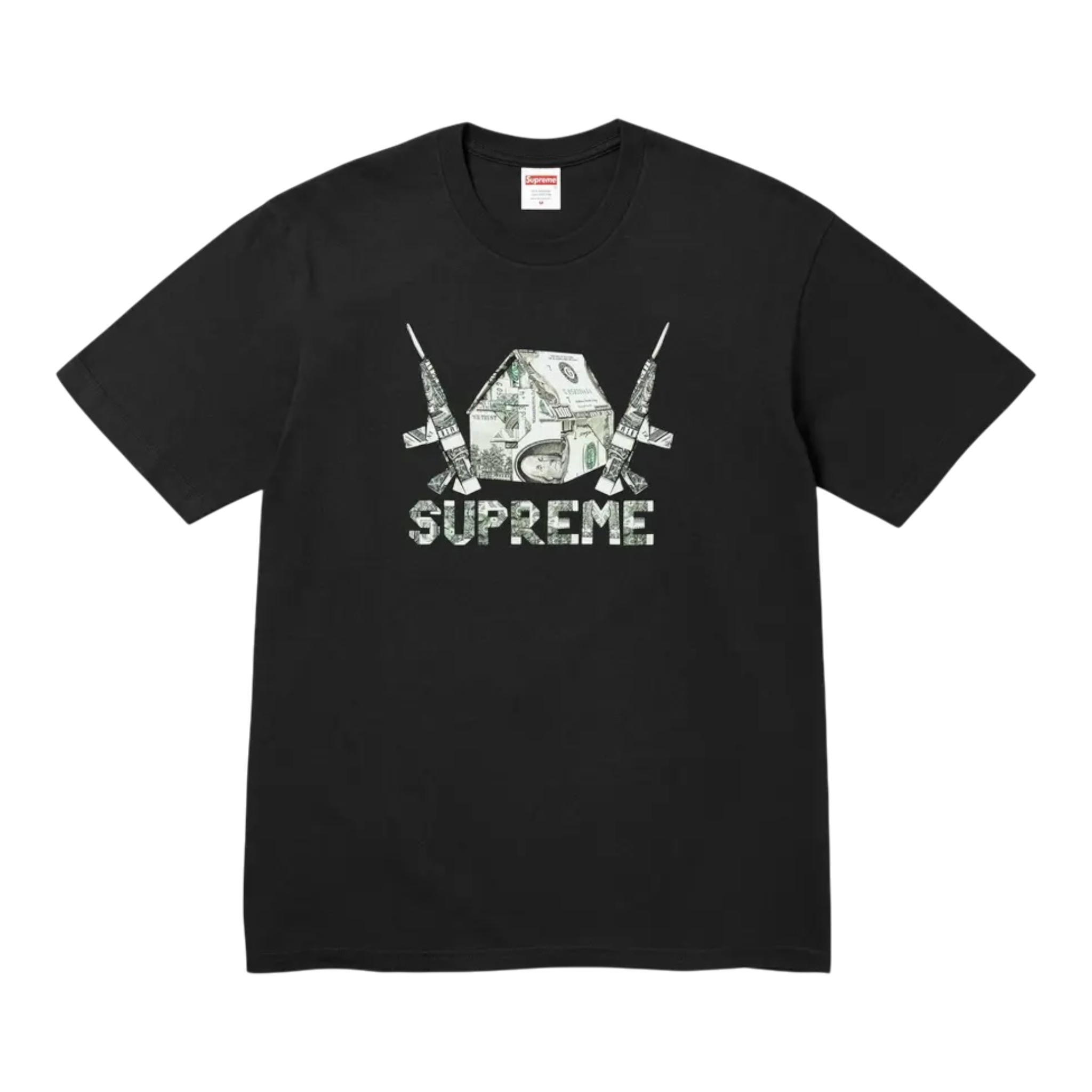 Origami Tee Black