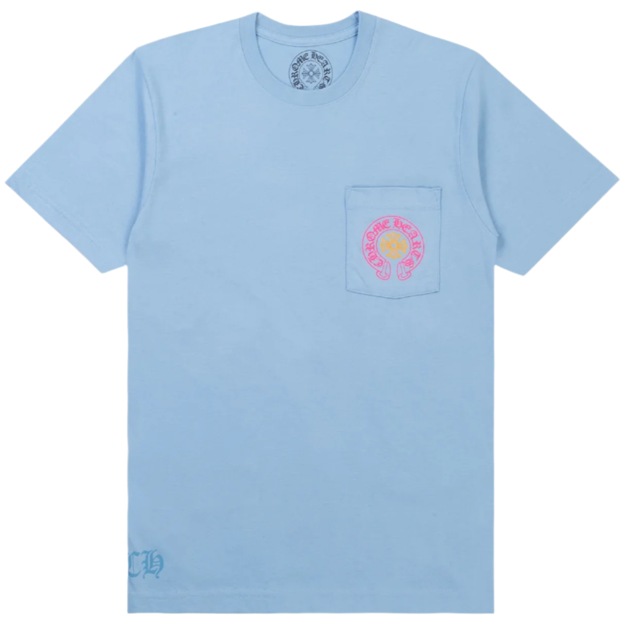 Miami Art Basel Horseshoe Tee Baby Blue