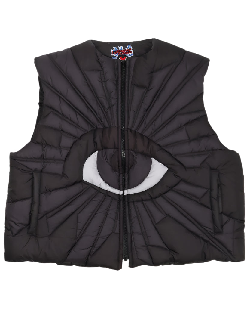 House of Errors Eye Puffer Vest
