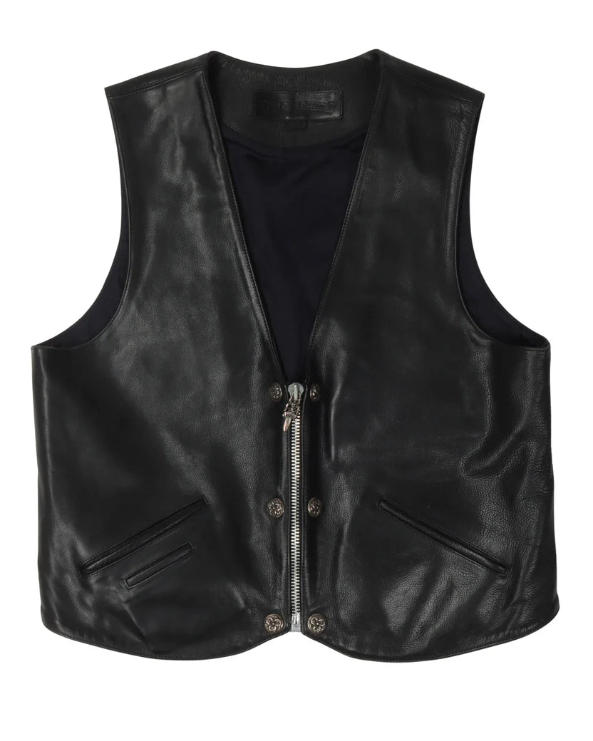 Chrome Hearts Leather Vest