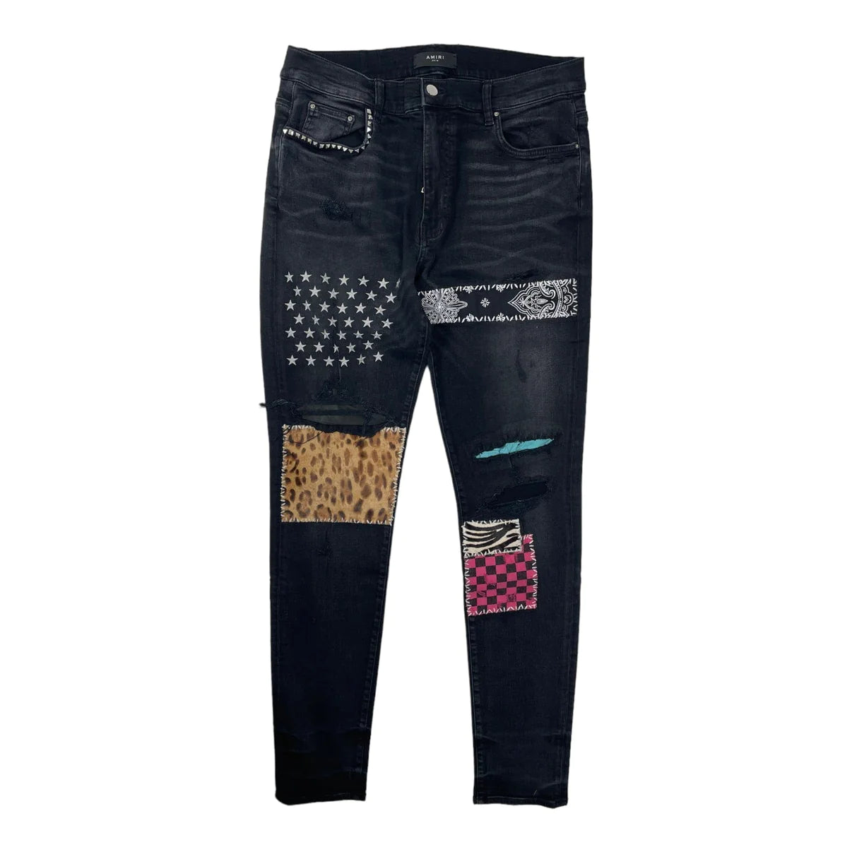 Artpatch Jean Aged Black