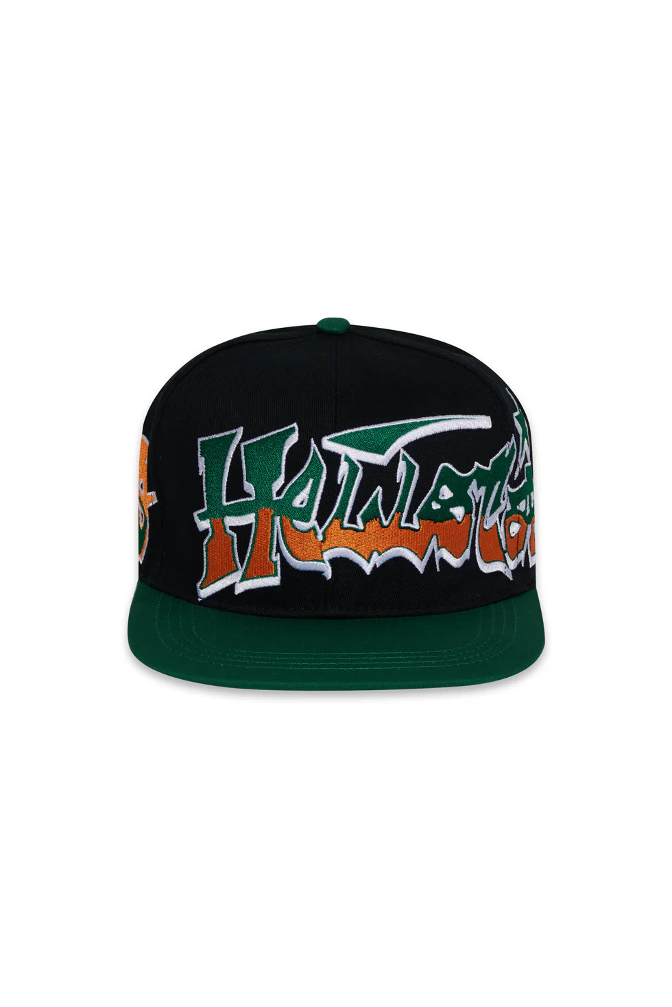 Records Snapback Black/Green Hat