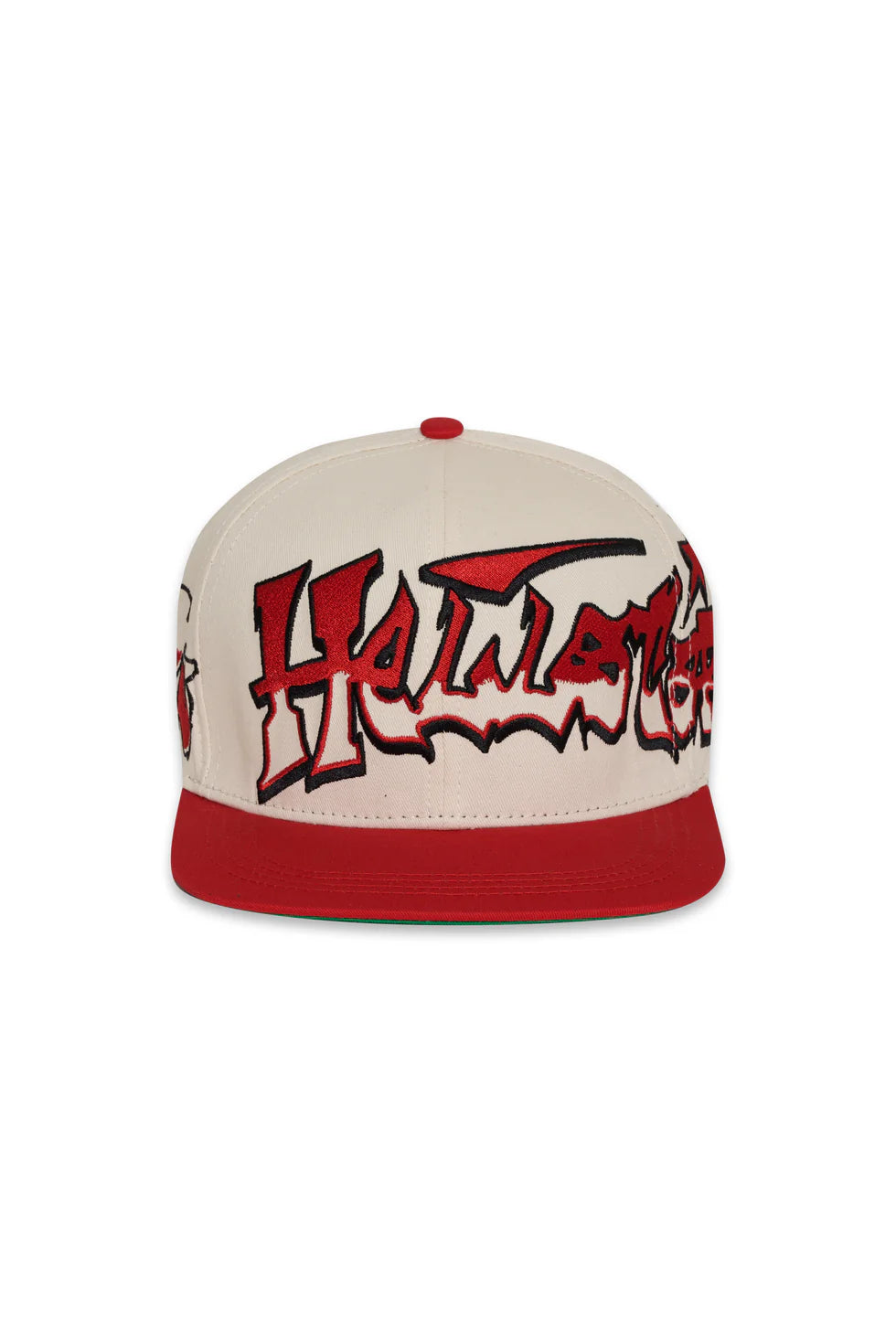 Records Hat Snapback Red/White