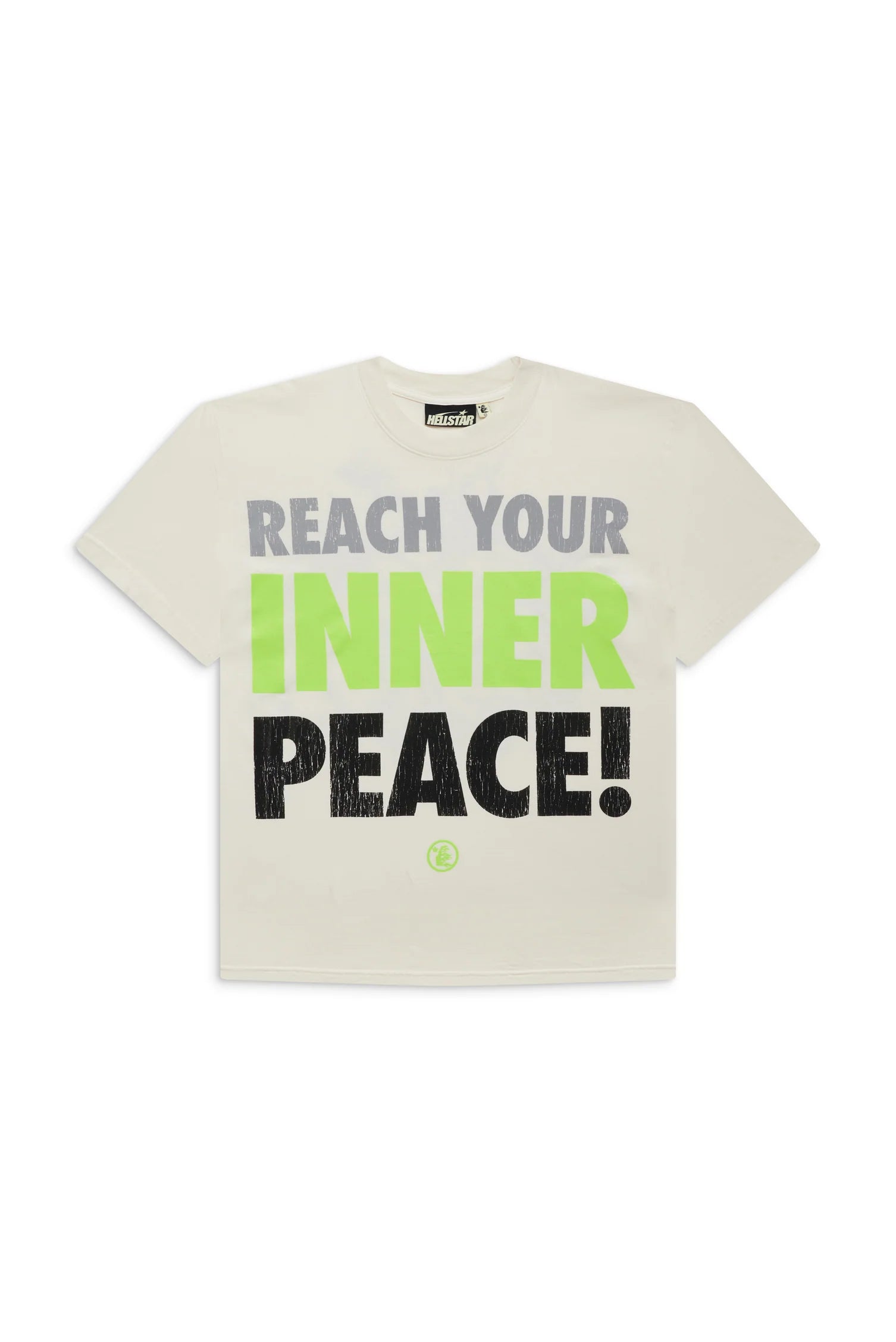 Inner Peace Tee White/Green