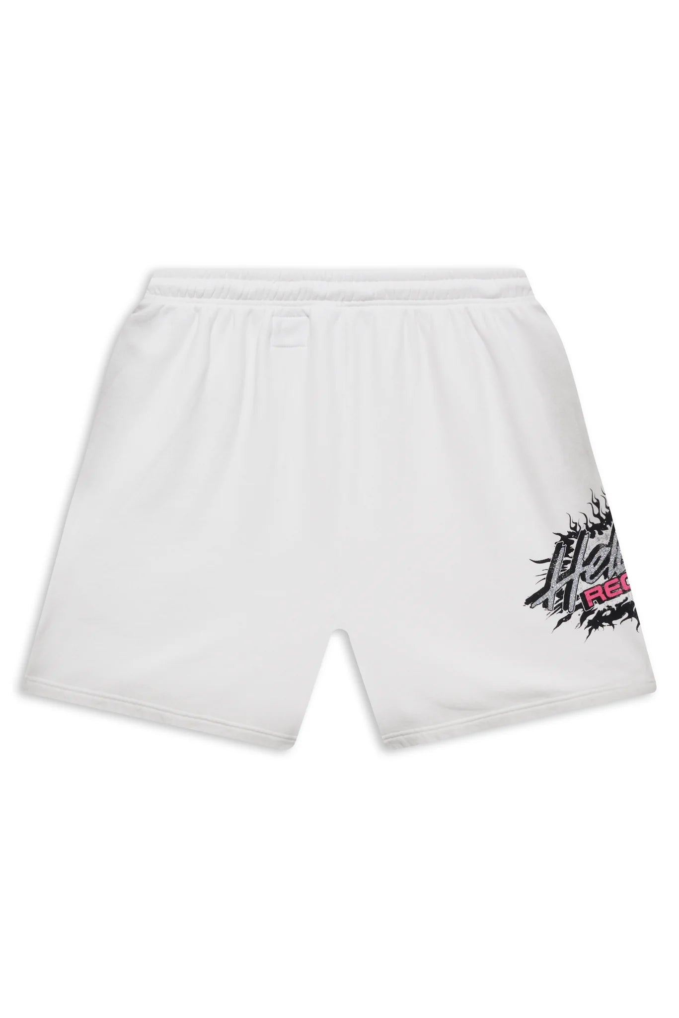 Records Shorts White/Black