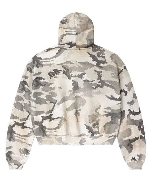 Winter Camo Zip Up