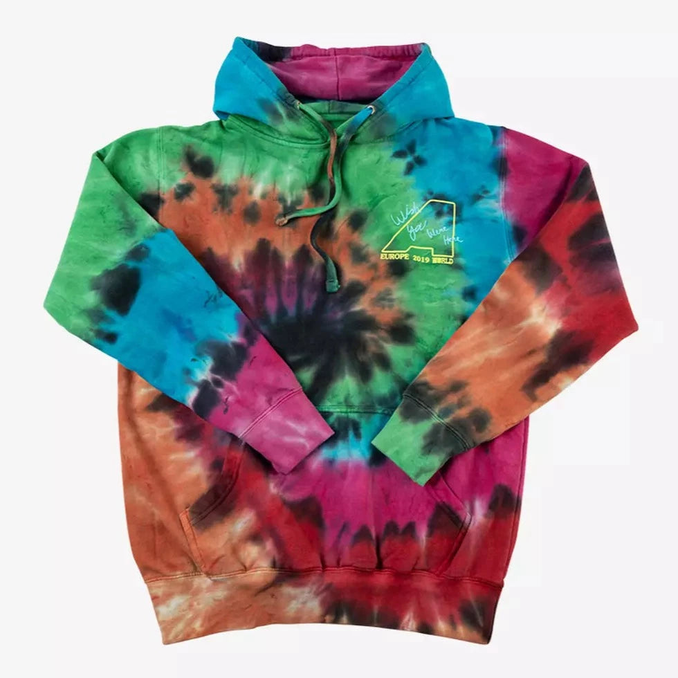 Astroworld UK Blink Of An Eye Tie Dye Hoodie