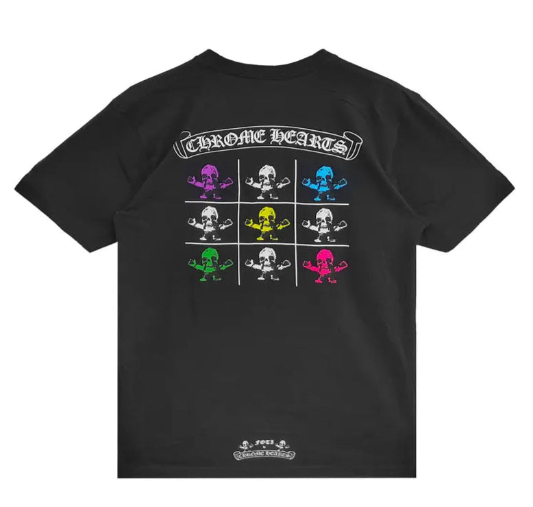 Chrome Hearts Multi Foti Black Short Sleeve T-Shirt Tee