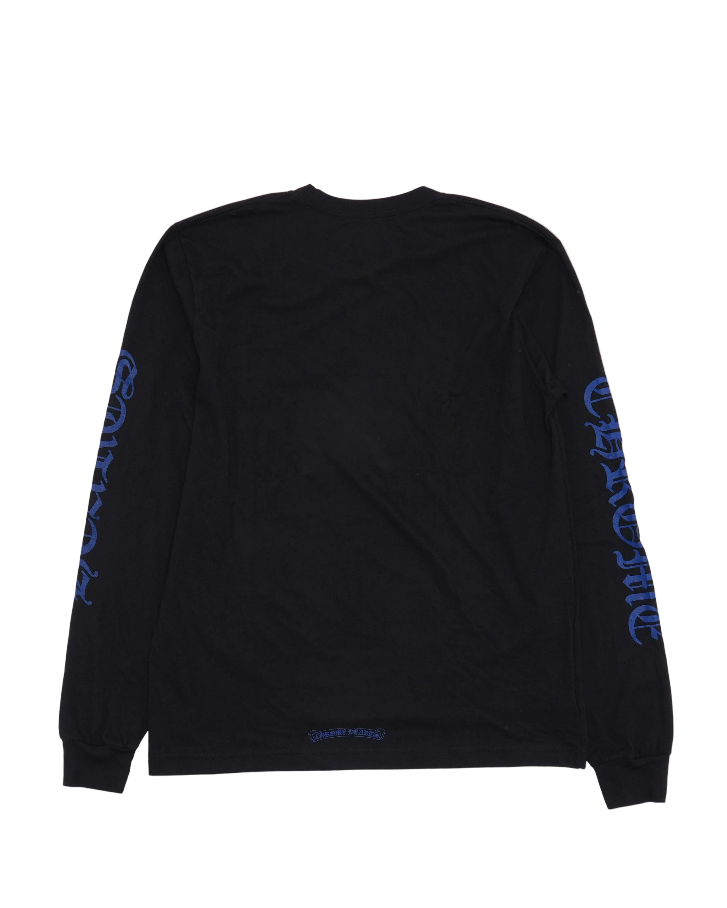 Blue Neck Logo L/S Tee